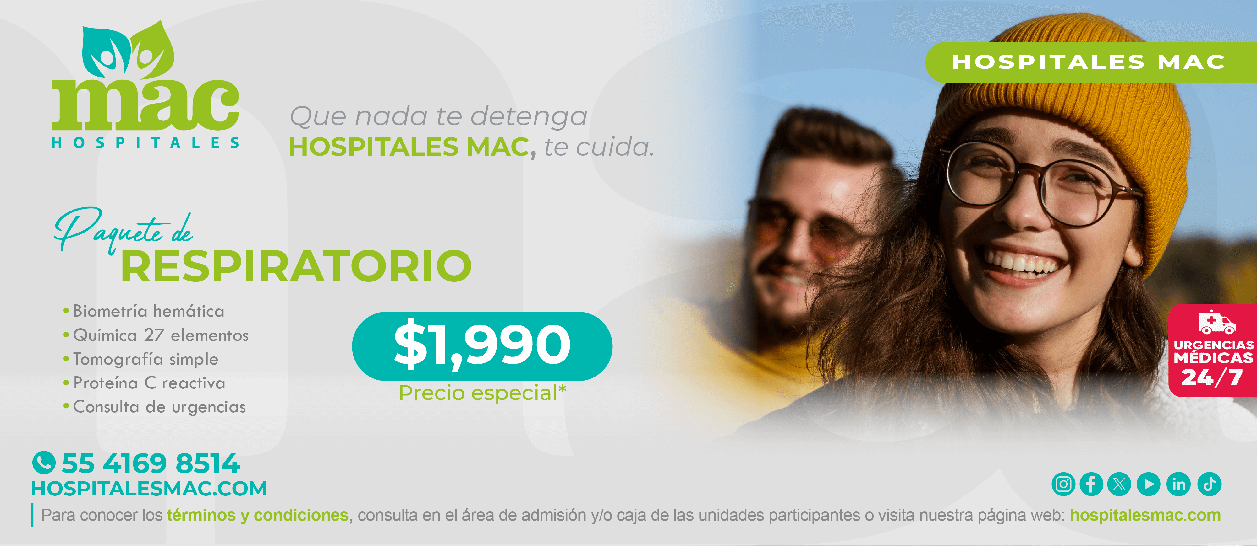 Paquetes de urgencias: respiratorio