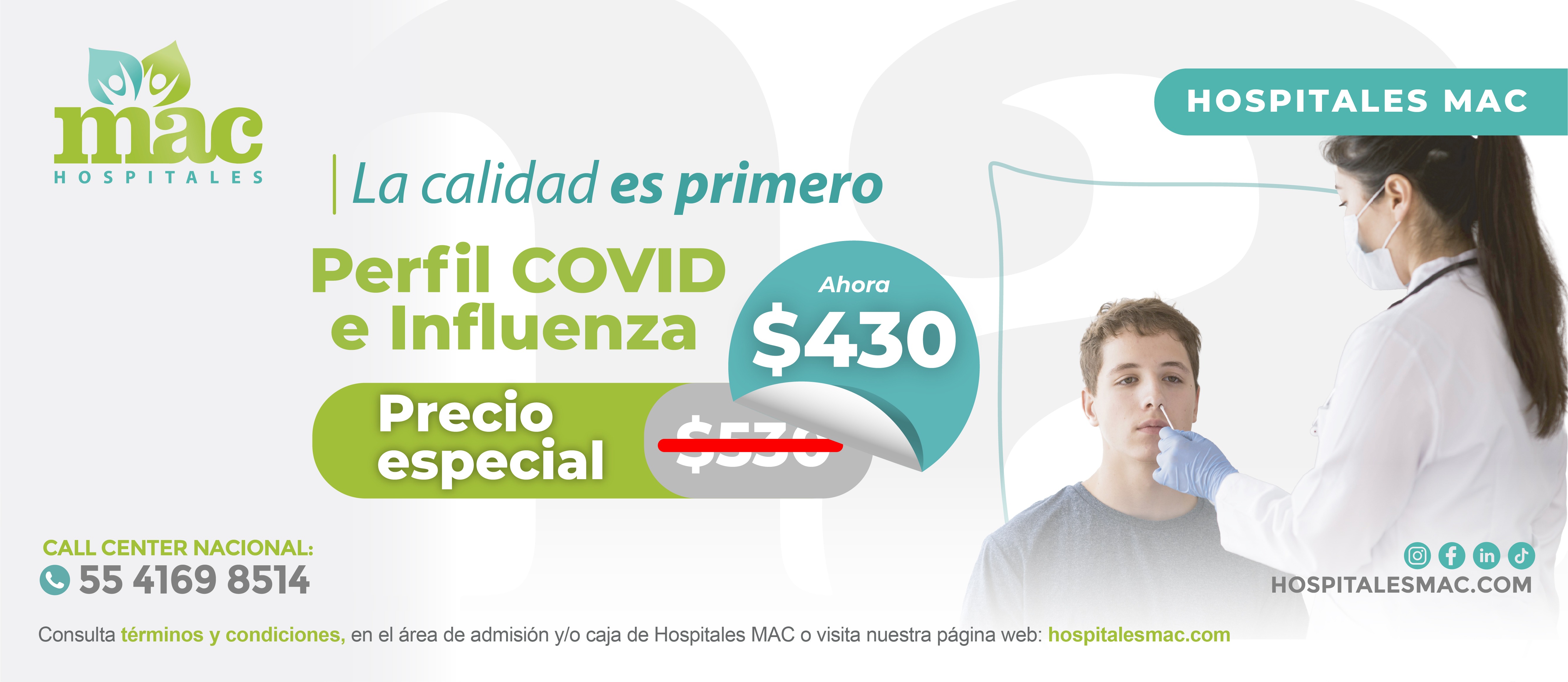 Perfil COVID e Influenza