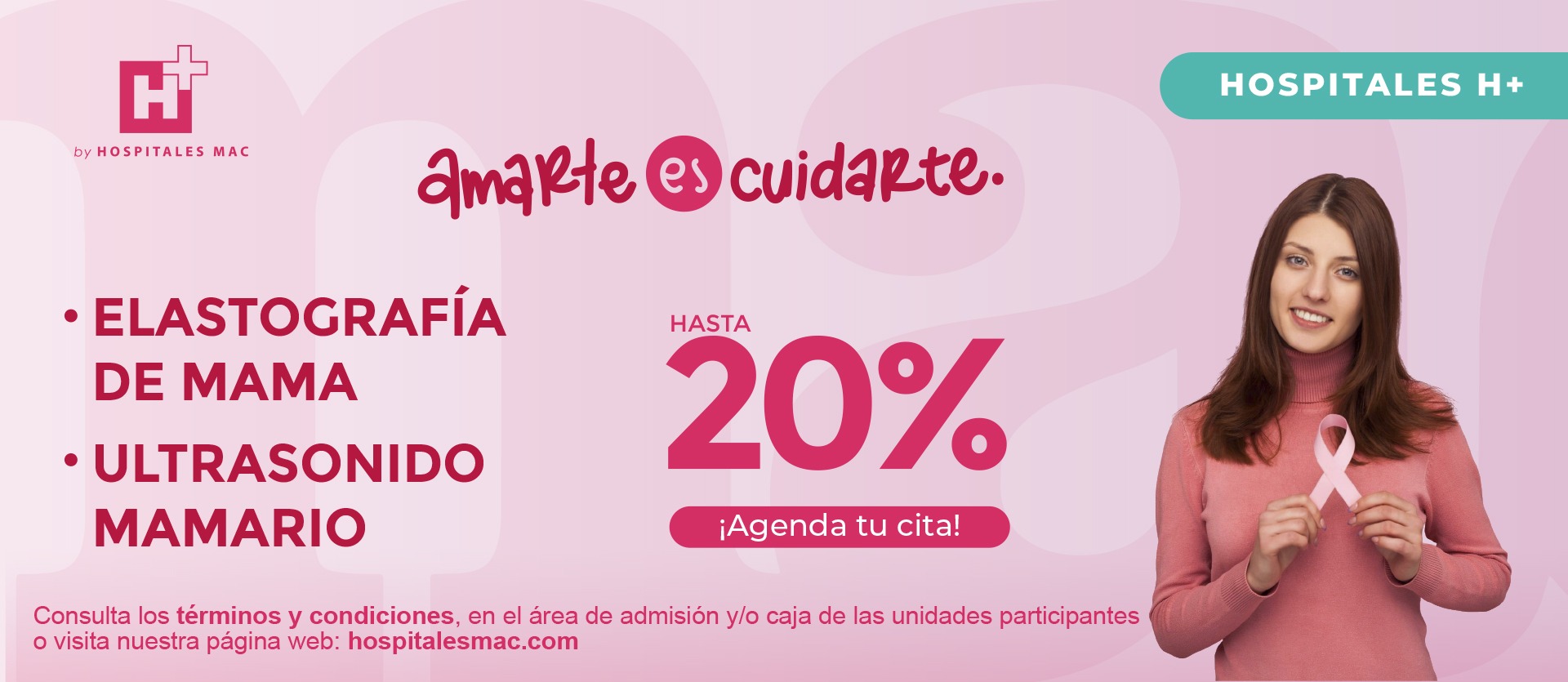 Elastografía de mama + Ultrasonido mamario hasta -20%