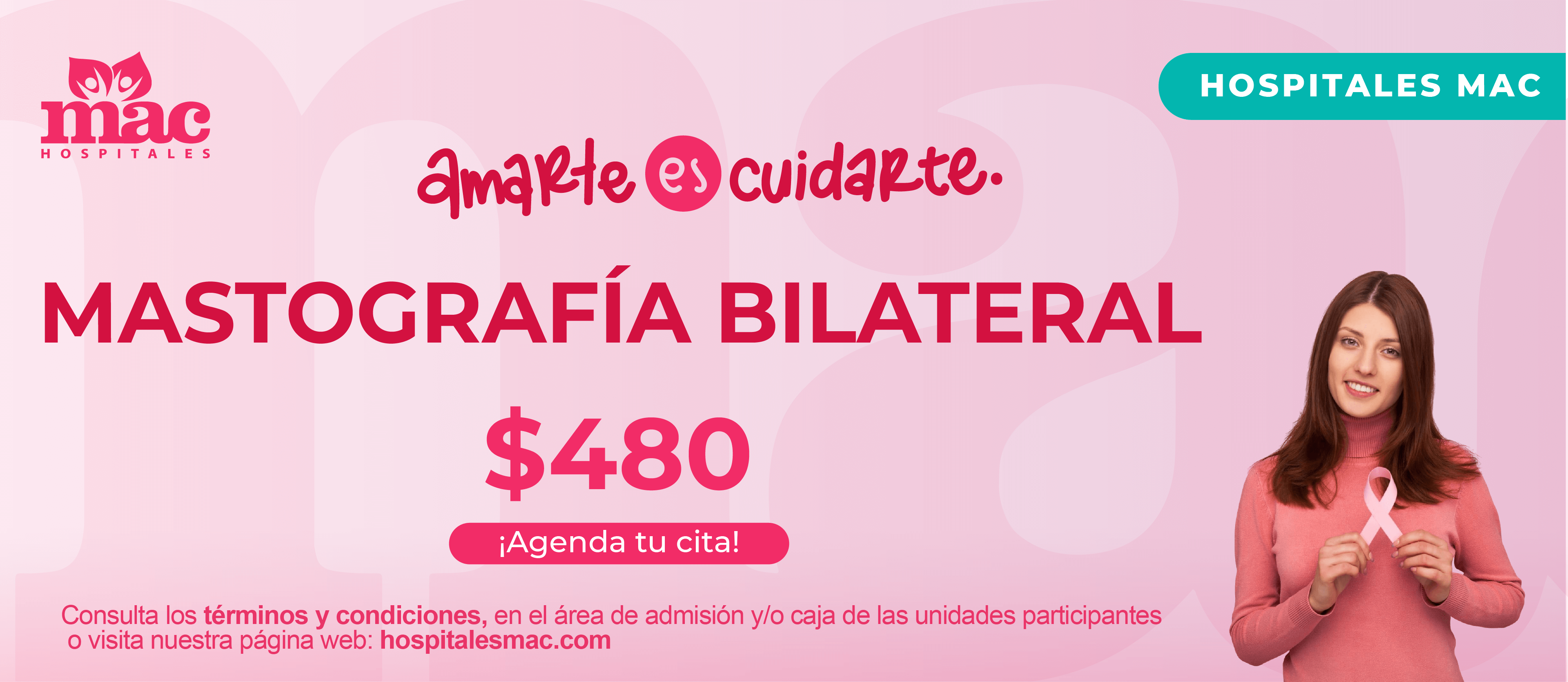 Mastografía Bilateral $855